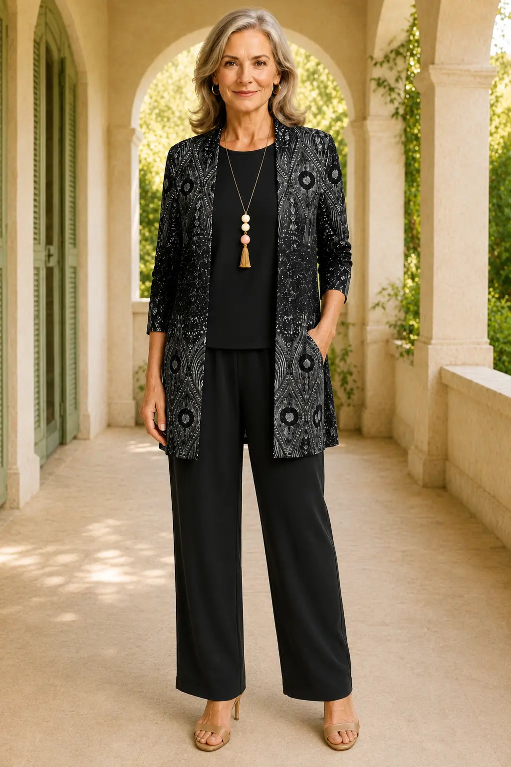 Hailey - Classic Elegance Three-Piece Set