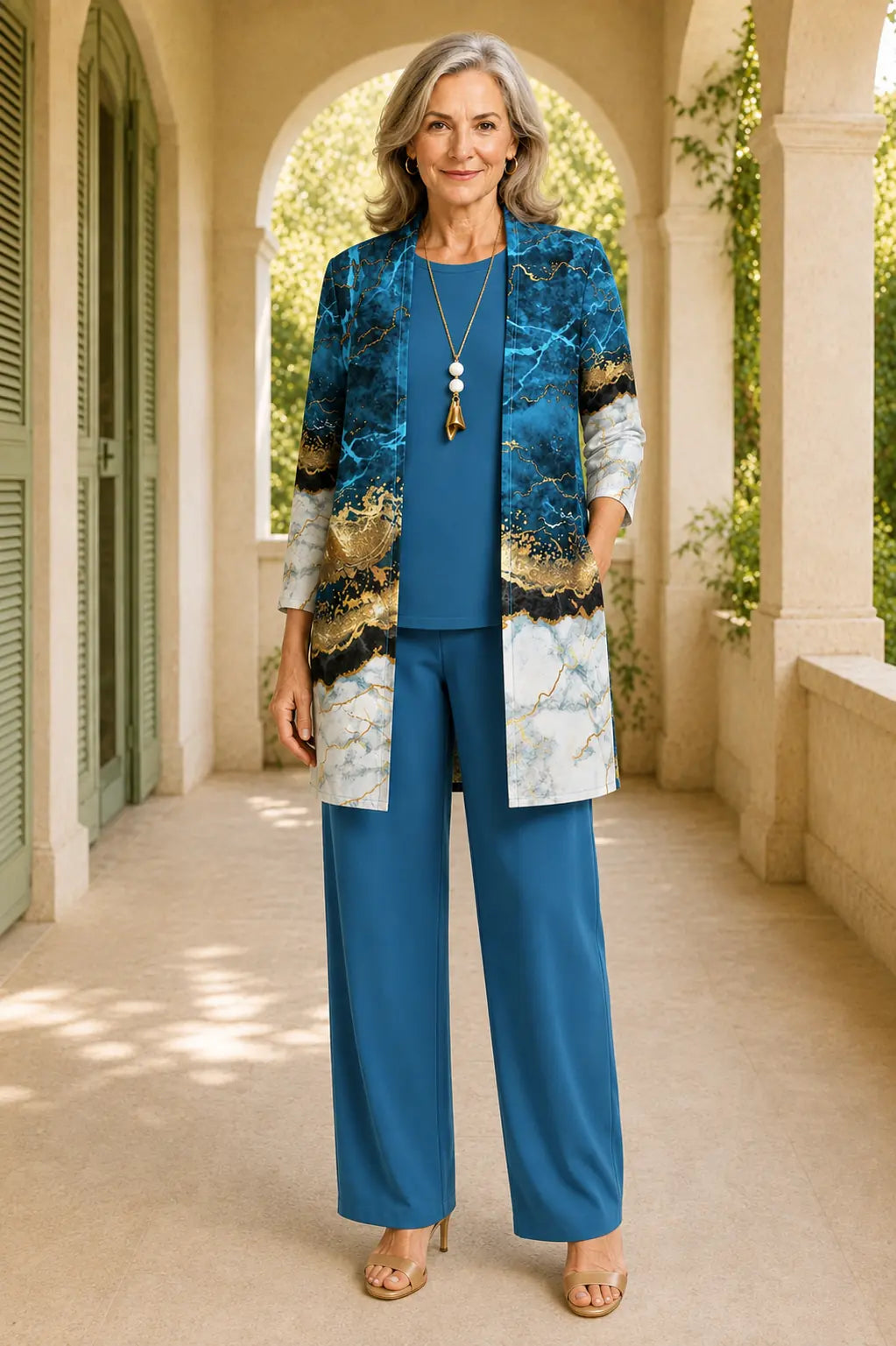 Sheryl - Classic Elegance Three-Piece Set
