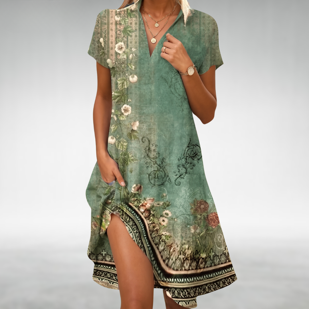 Moira™ Lightweight Comfort Midi Dress