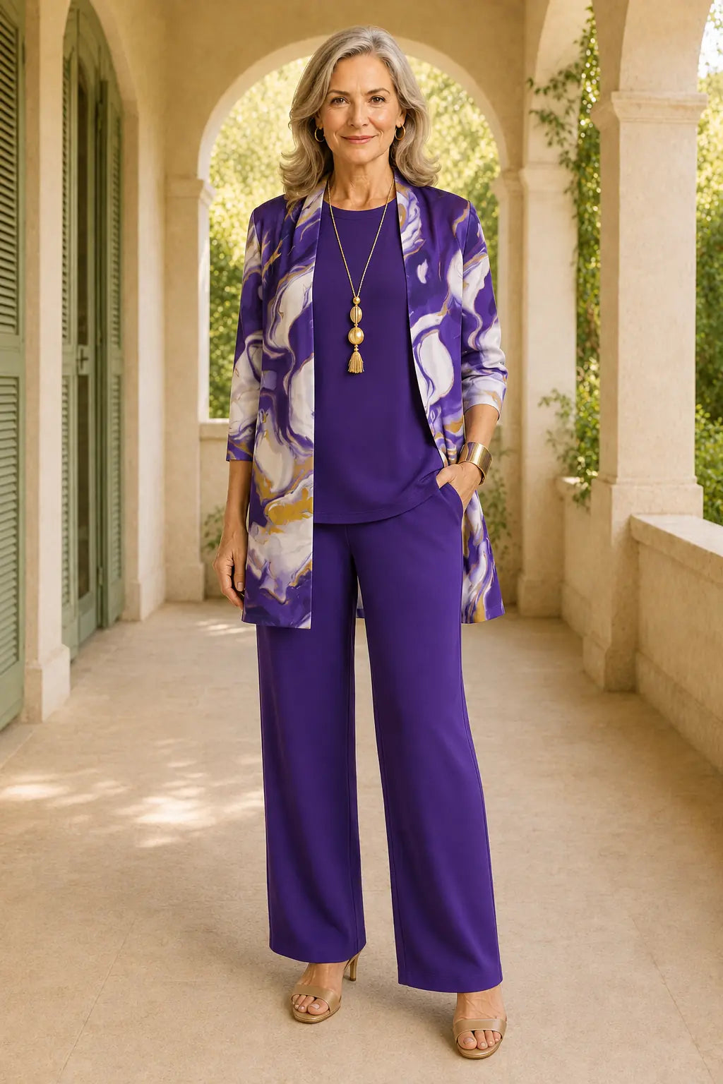 Marga - Classic Elegance Three-Piece Set