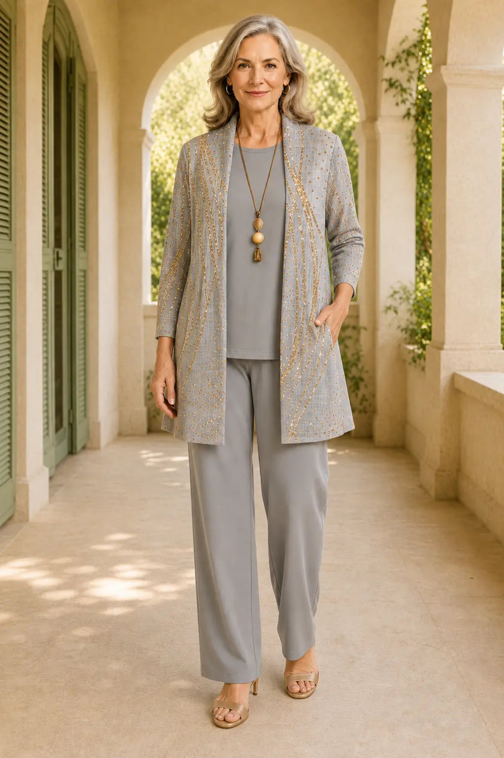 Ali - Classic Elegance Three-Piece Set