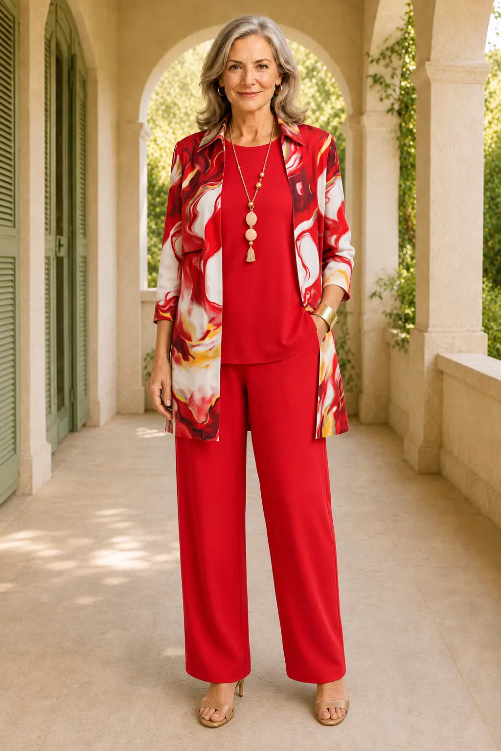 Gail - Classic Elegance Three-Piece Set