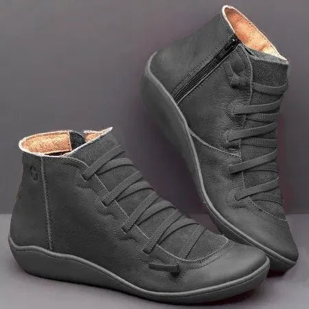 Women's High Quality Faux Leather Boots