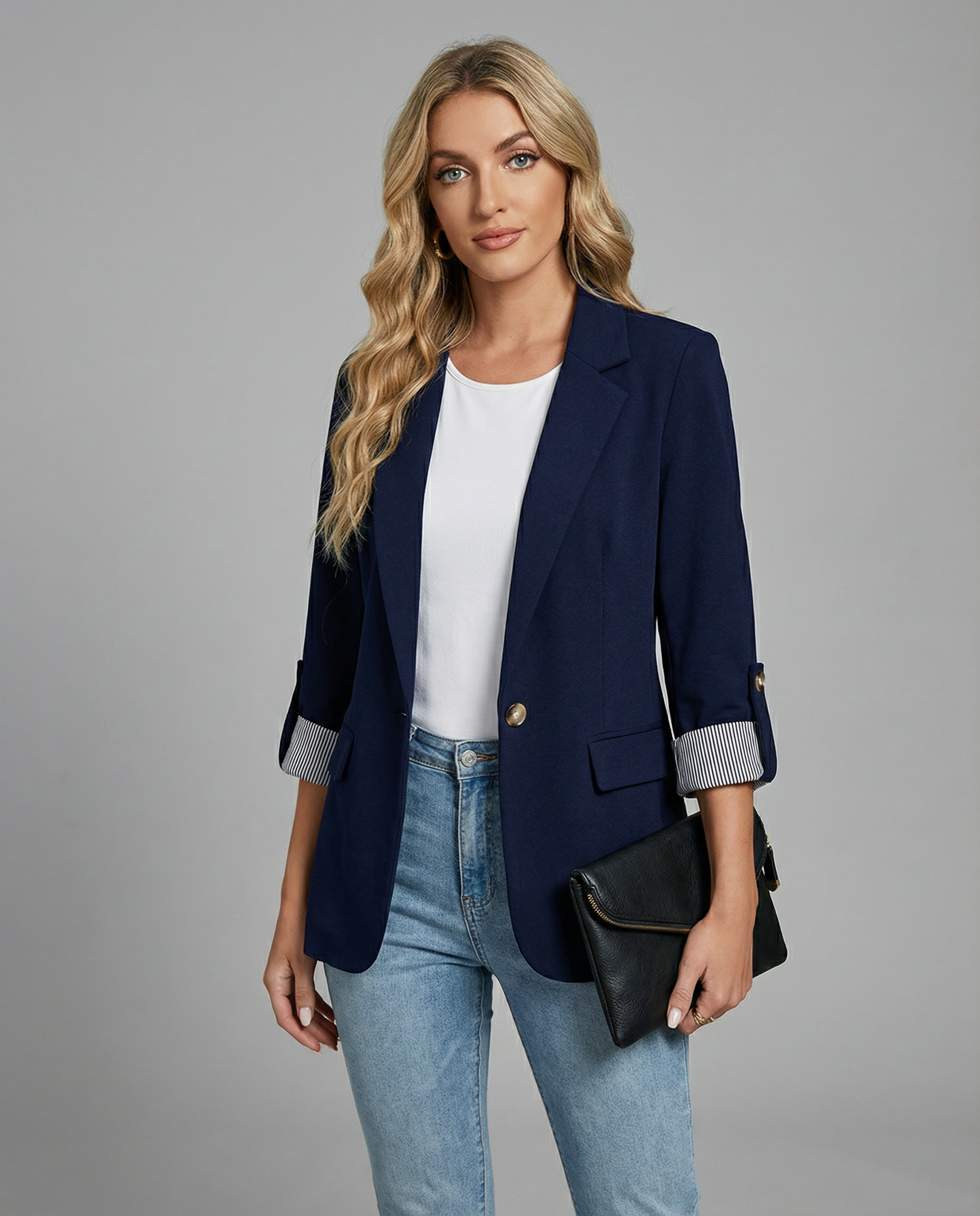 Casual Suit Jacket – Elegant Slim Fit Design for Versatile Day-to-Night Wear