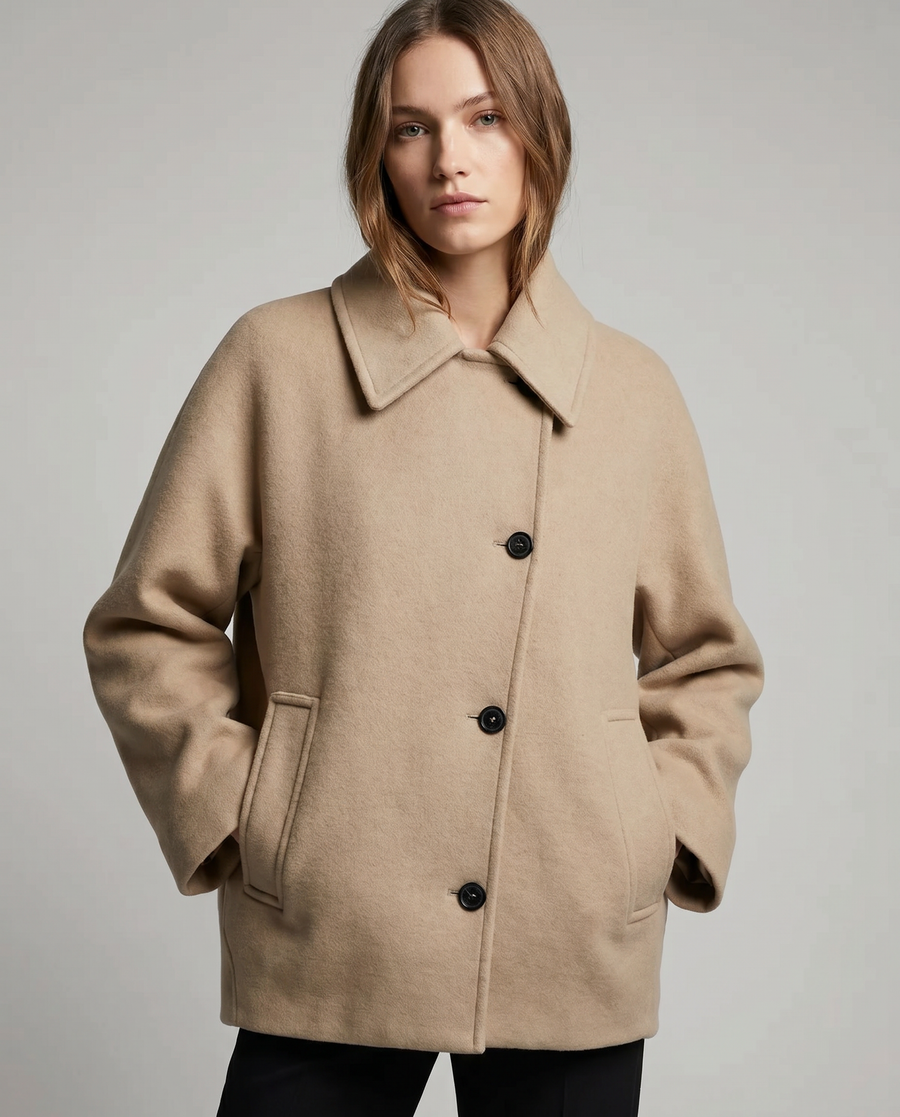 Isabely Short Elegant Coat Jacket