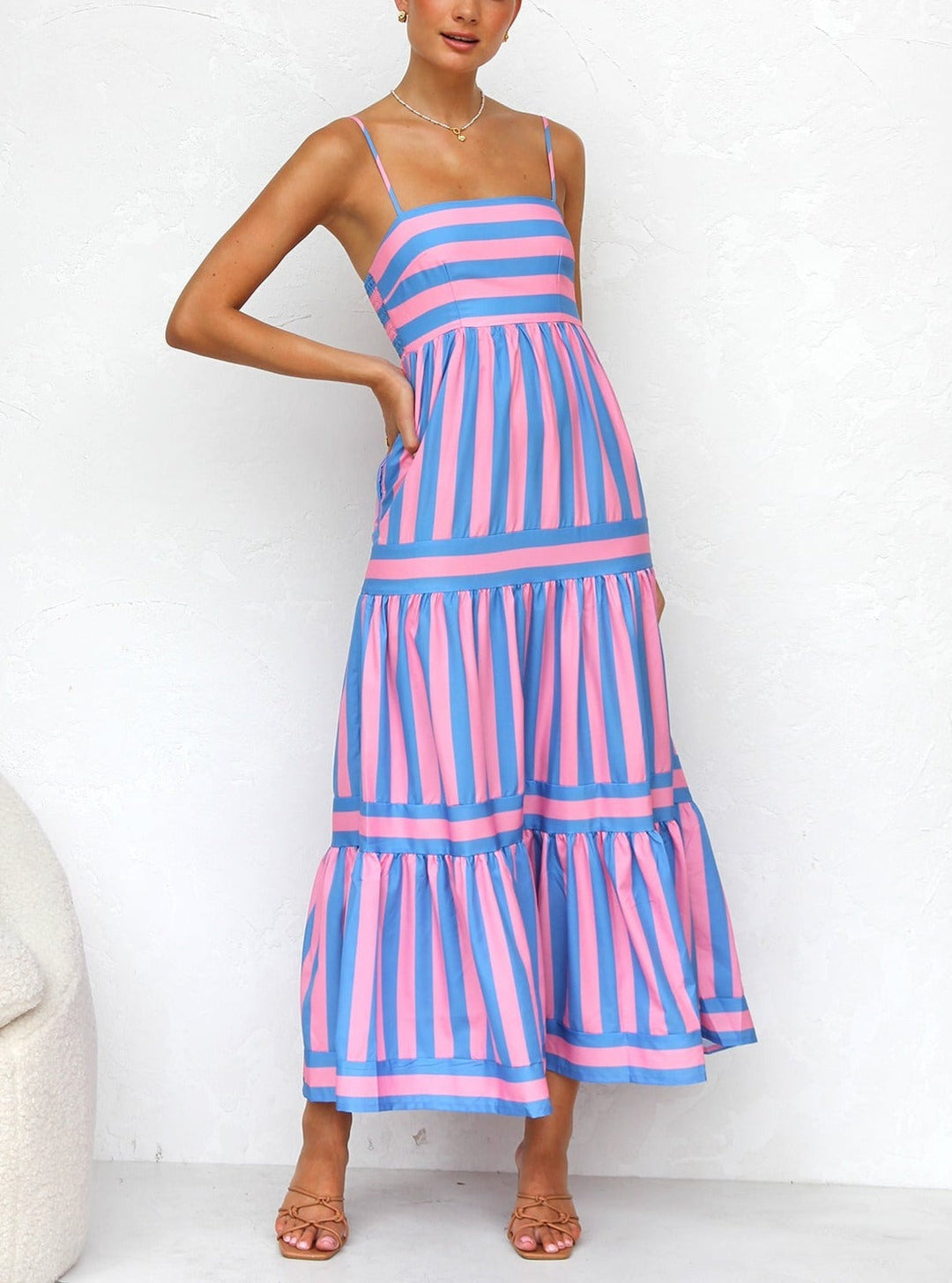 Sofia | Shoulder Dress, Summer Dress for Perfect Curves and Absolute Comfort