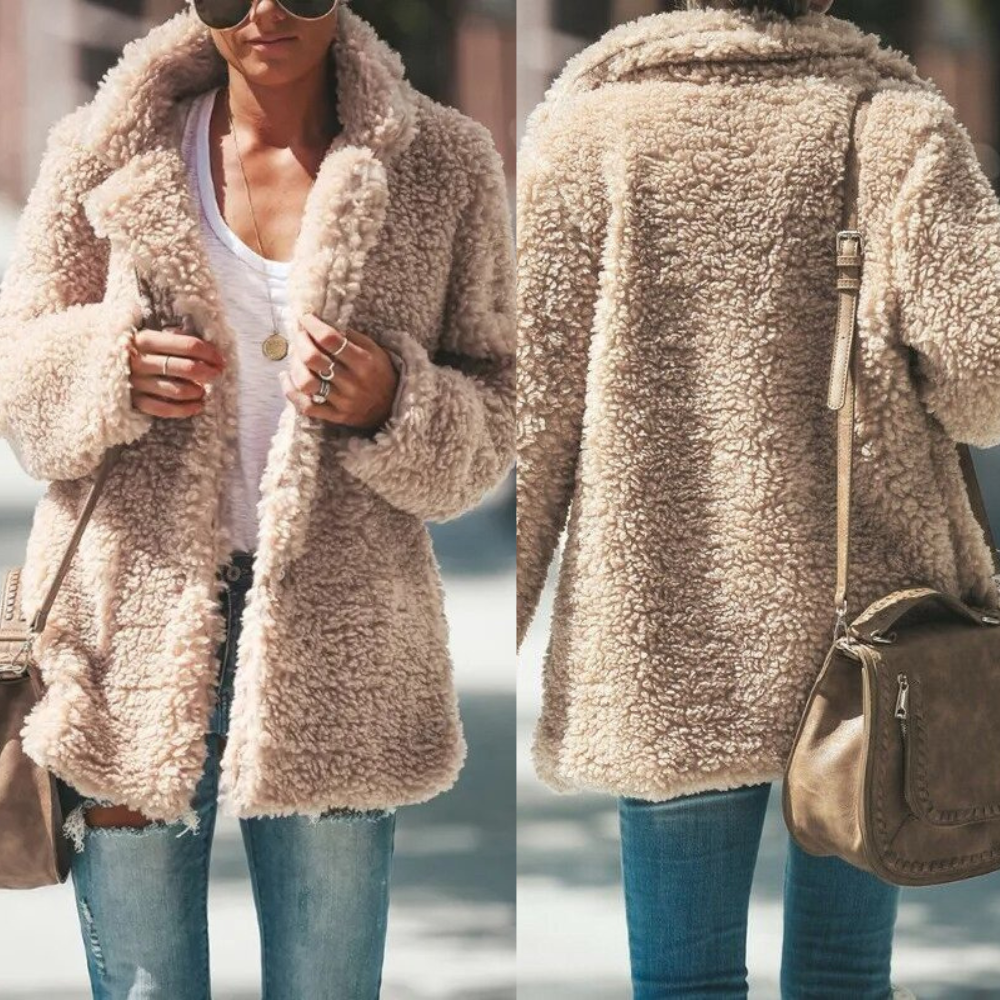 Fuffy Women's Faux Fur Coat