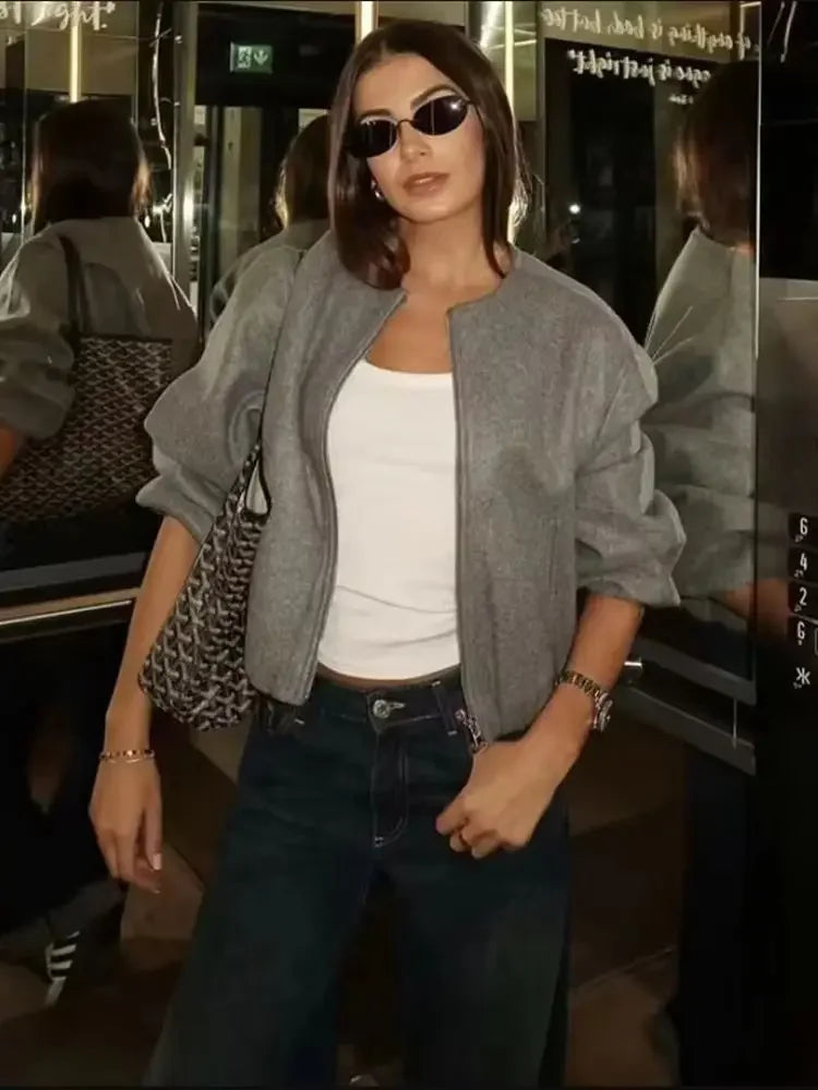Women's Lightweight Bomber Jacket