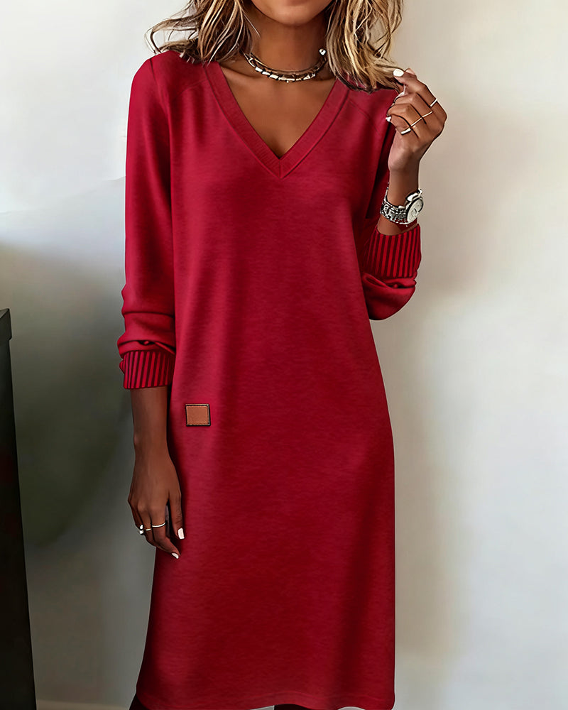 Lunara | Cozy Minimalist Knit Dress
