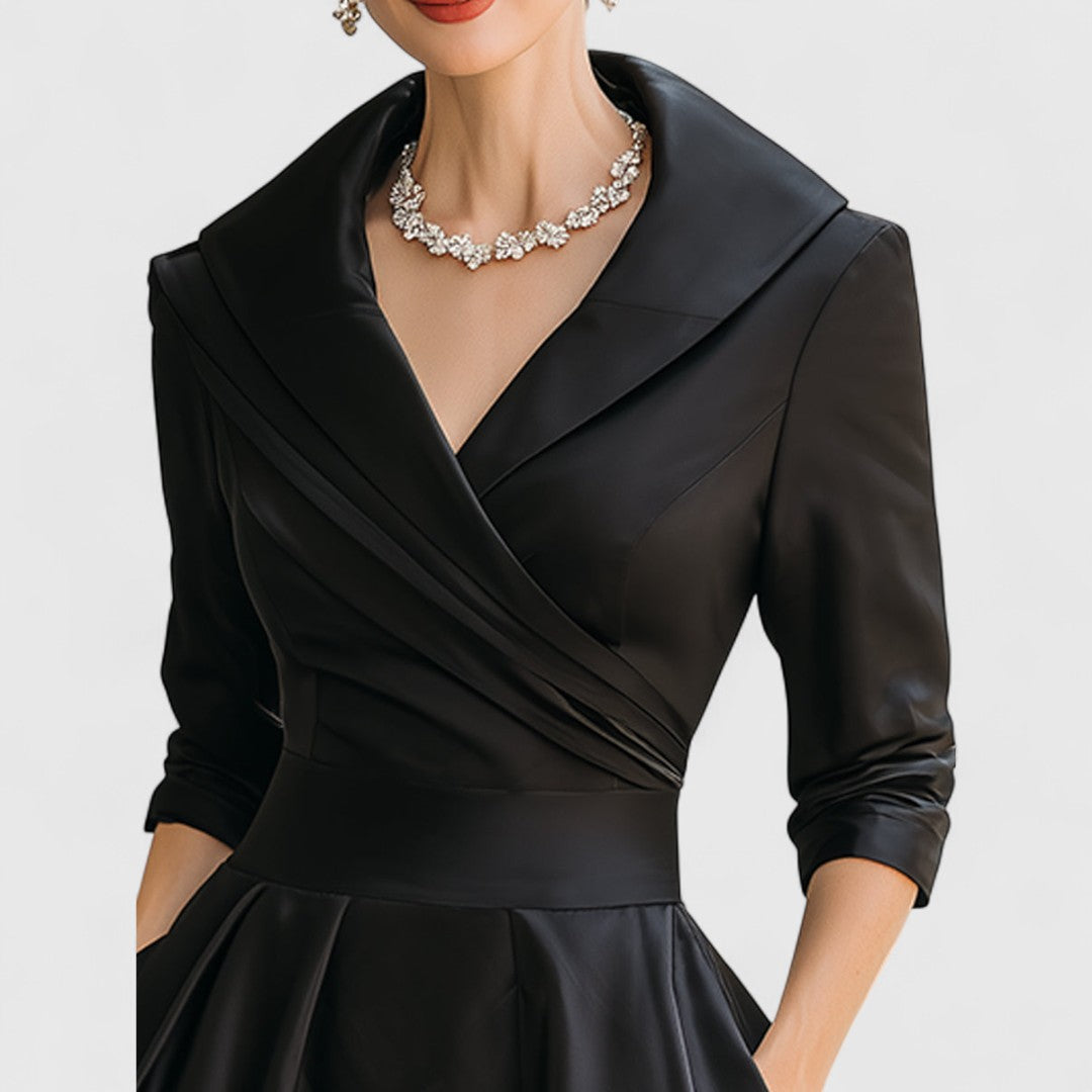 Teresa™ | Midi dress with an elegant cut and a flattering silhouette