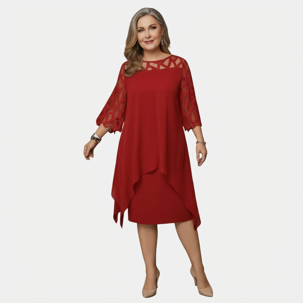 Mila- Flattering, Comfortable & Belly-Friendly Dress